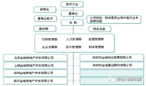 万科 华润 万达 等12家房地产公司组织架构图